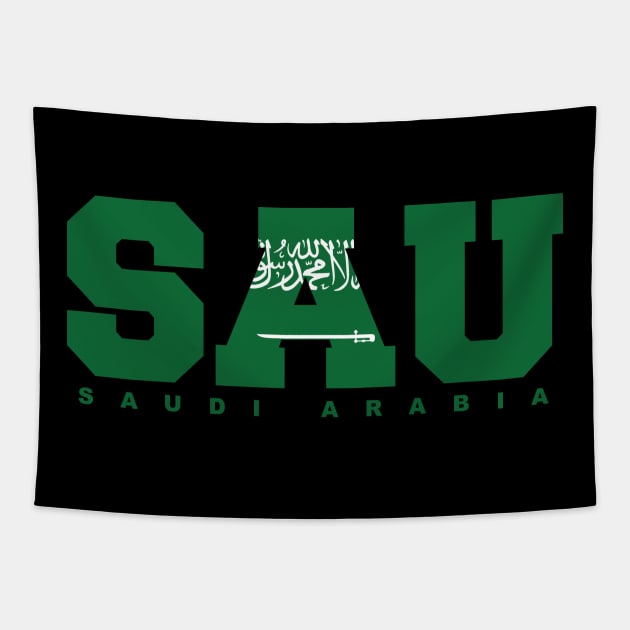 Saudi Arabia Tapestry by BAOM_OMBA