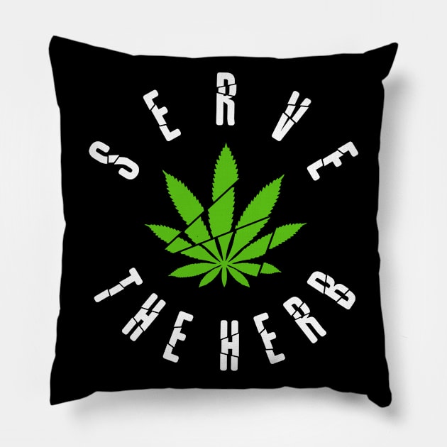 Serve The Herb Pillow by leech