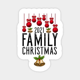 2021 Family Christmas Xmas Gift Magnet