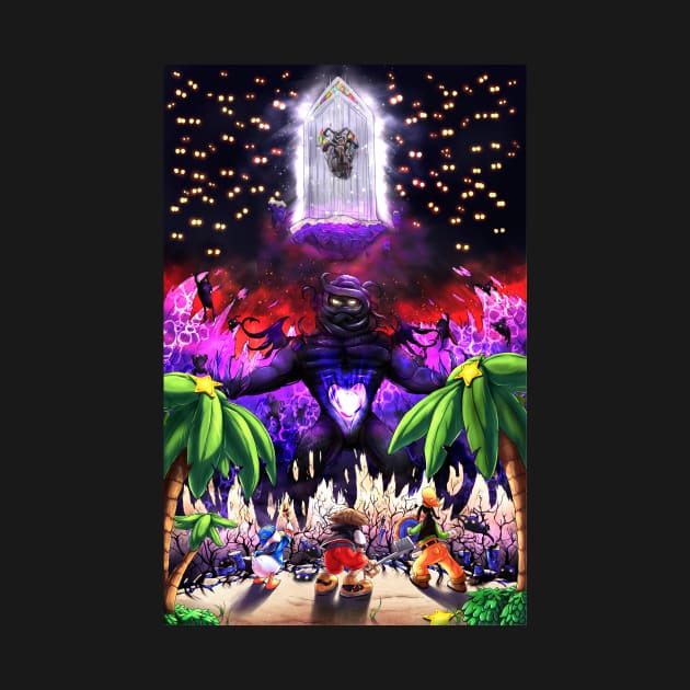 The Final Battle (Kingdom Hearts Poster) by Arcanekeyblade5