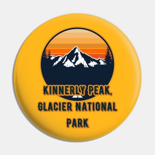 Kinnerly Peak, Glacier National Park Pin