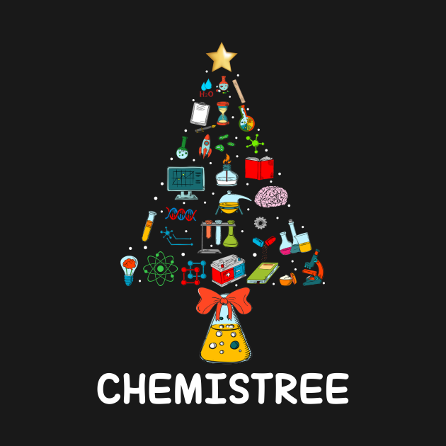 Chemistree Science Christmas Tree Science Tank Top TeePublic