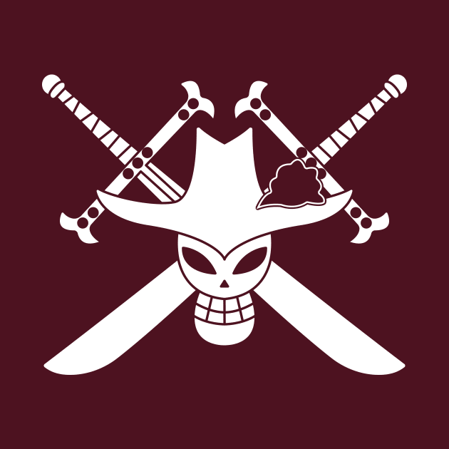 Mihawk Jolly Roger by onepiecechibiproject