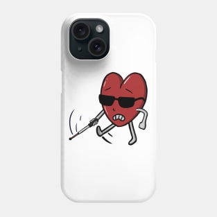 love is blind Phone Case