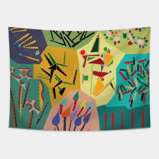 Collage Play Tapestry