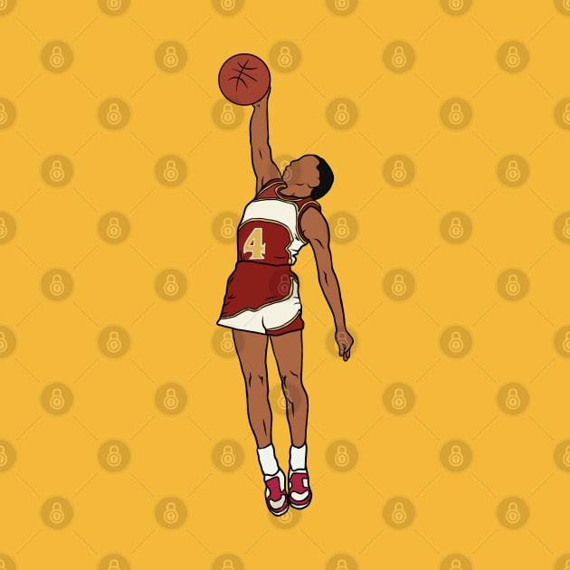 Spud Webb Dunk by rattraptees