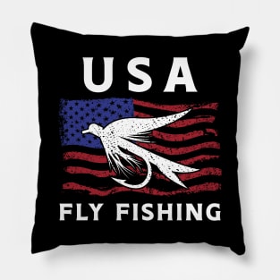 USA Fly Fishing Pillow