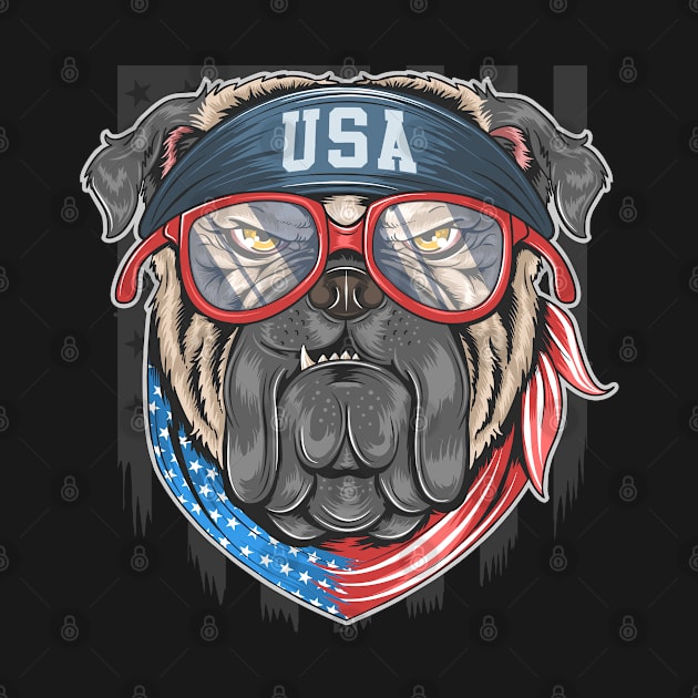 Bulldog USA by Mako Design 