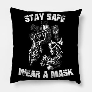 Stay Safe! Pillow