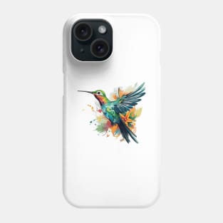 Watercolor Hummingbird Phone Case