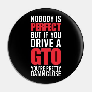 GTO Owners Pin