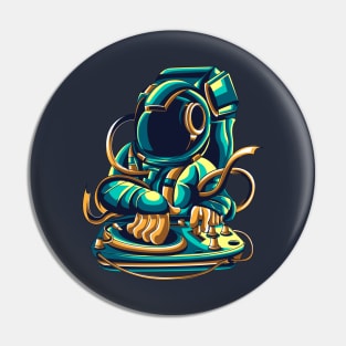 astronaut dj Pin