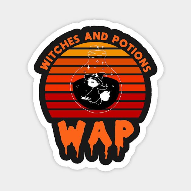 Witches and Potions Magnet by DreamPassion