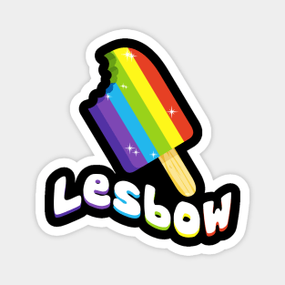 Lesbow Rainbow Ice cream Gay Pride Month t-shirt Shirt Tee Gift Magnet