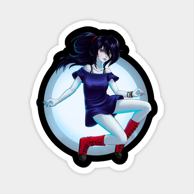 Marceline In the Moon Magnet by rafafloresart