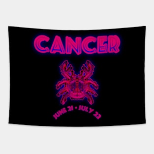 Cancer 8b Black Tapestry