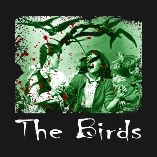 Winged Menace The Birds Feathered Fiends T-Shirt T-Shirt