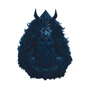 Sci Fi Viking Odin T-Shirt