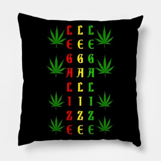 Legalize Marijuana Pillow