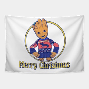 Baby Groot Christmas Tree Guardians Of The Galaxy Tapestry