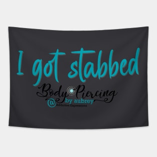 I got stabbed Tapestry