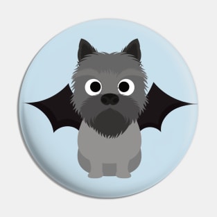 Skye Terrier Halloween Fancy Dress Costume Pin