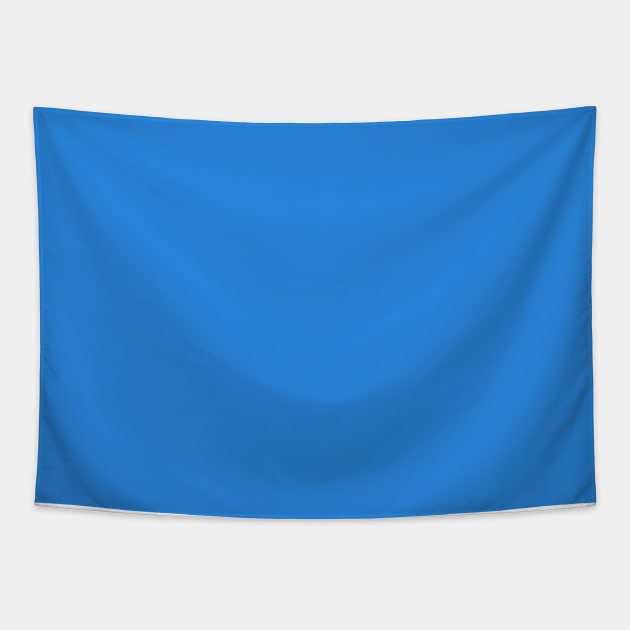 Primary Blue Plain Solid Color Tapestry by squeakyricardo