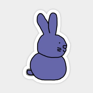 Very Peri Periwinkle Blue Bunny Rabbit Color of the Year 2022 Magnet