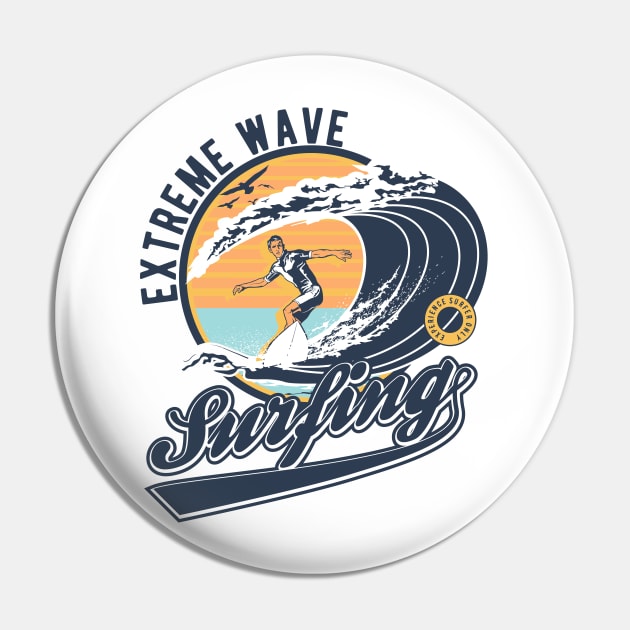 EXTREME WAVE SURFING Pin by beanbeardy