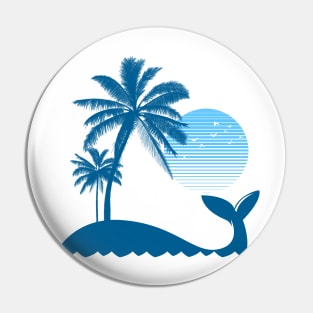 Whale Island Pin