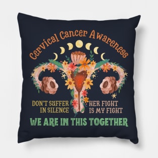 Cervical Cancer Awareness Pillow