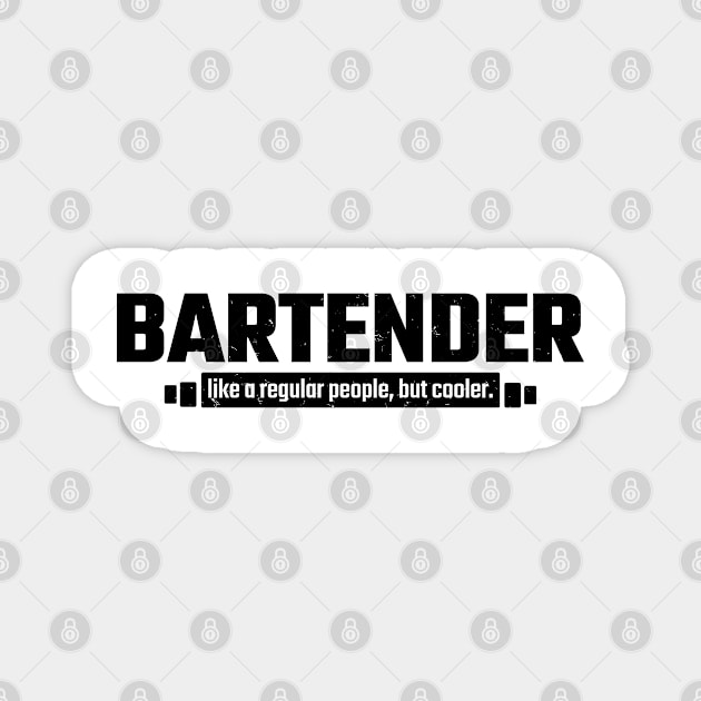 bartender Magnet by Tali Publik