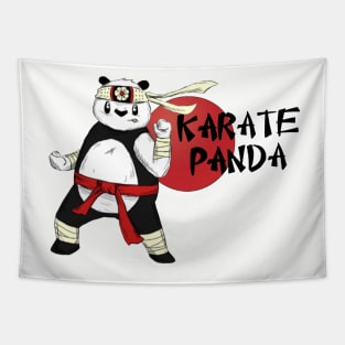 karate panda Tapestry