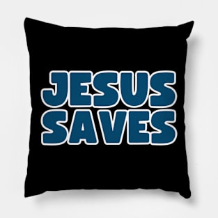 Jesus saves Pillow