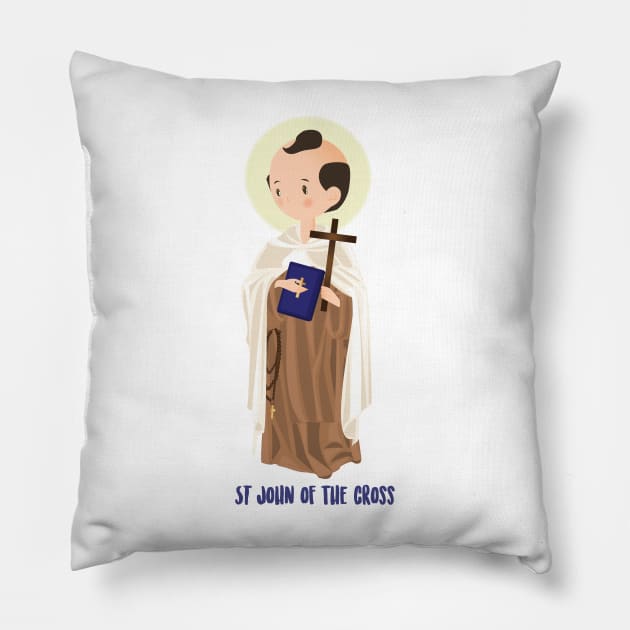 Saint John of the cross Pillow by AlMAO2O