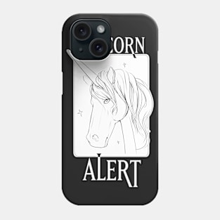 Unicorn Alert Phone Case