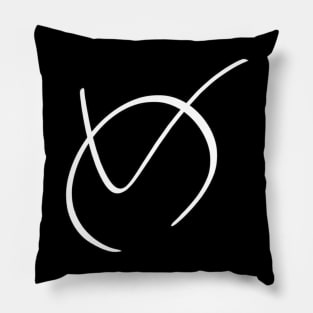 Of Vizions WHITE EMBLEM Pillow