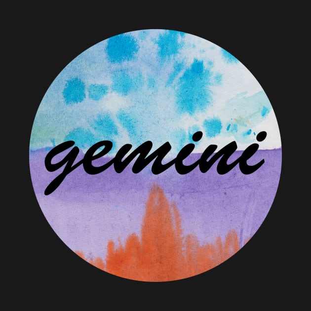 Gemini zodiac sign by deadblackpony