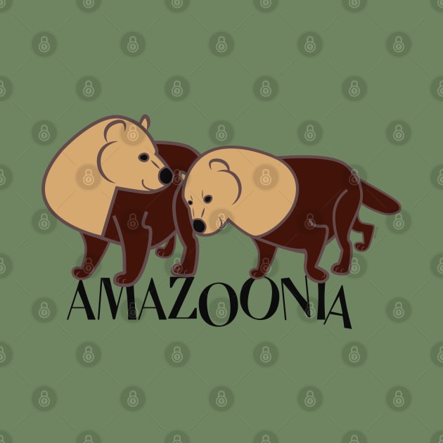 Speothos from Amazonia the bush dog by belettelepink