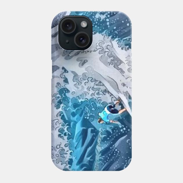 surfing Phone Case by Flowerandteenager