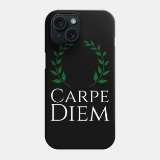 Carpe Diem - Seize The Day - Ancient Rome Latin Language Phone Case