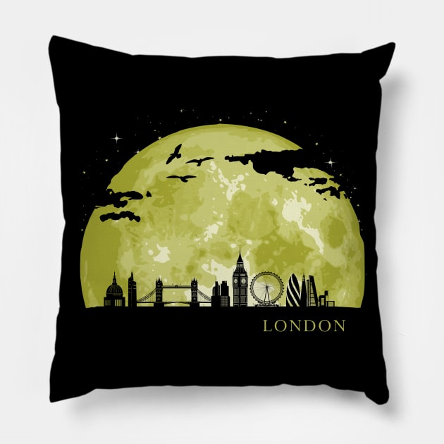 London Pillow by Nerd_art