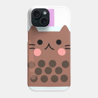 Cat Boba Tea Phone Case