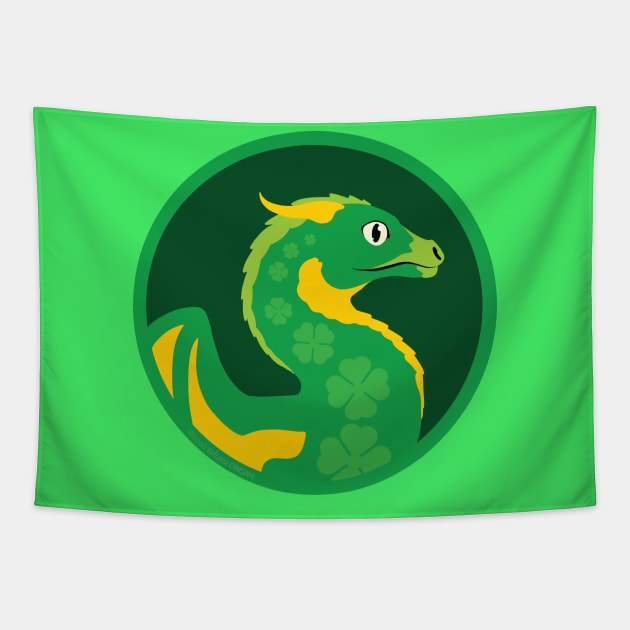 Luck Dragon Tapestry by Keltaria