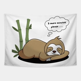 Snoozy Sloth Tapestry