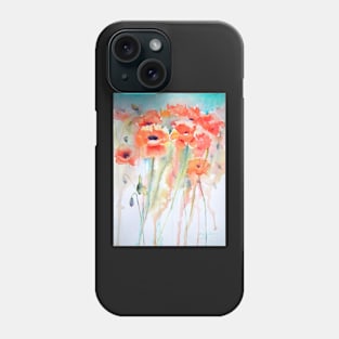 Poppy Field Phone Case