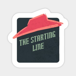 the starting line Magnet