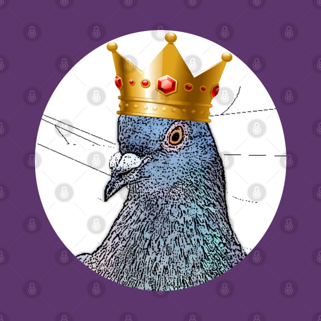 Pigeon King by uselessandshiny