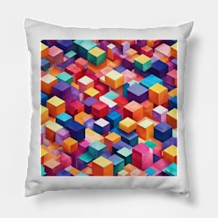 Watercolor Geometric Pillow