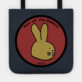 Year of the Rabbit 2023 Bunny Portrait Tote